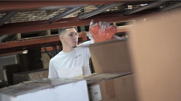 Southeastern's robust pick and pack and fulfillment department services clients across the nation.