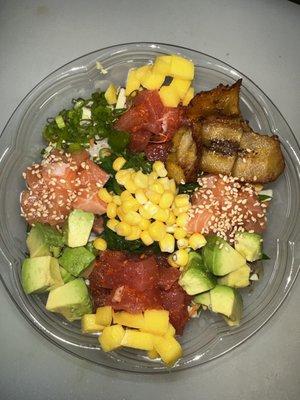 Custome poke bowl