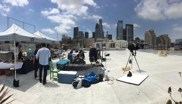 Our HUGE Rooftop  - 15,000 Sq. Ft.