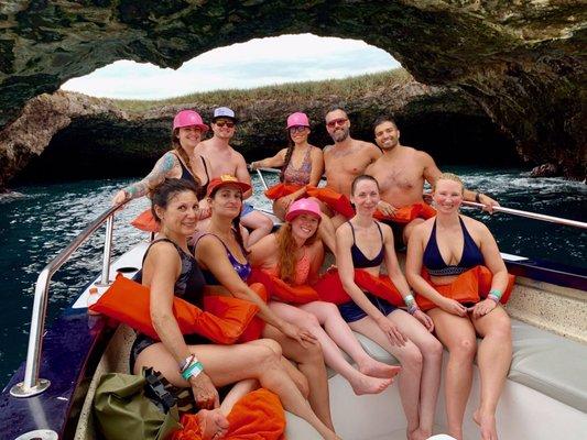 Sukha Yoga Retreat Family heading snorkeling for the day in Mexico! join us next year