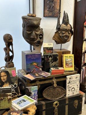 Wonderful artifacts to look at while shopping