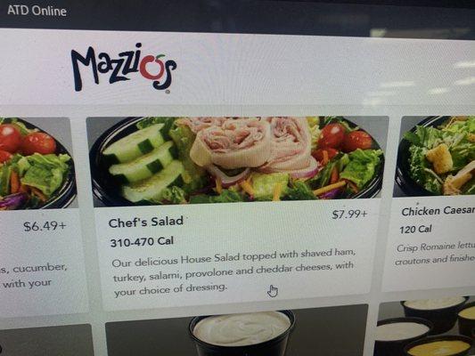 Website picture of Chef's salad