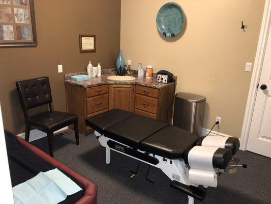 Treatment room.