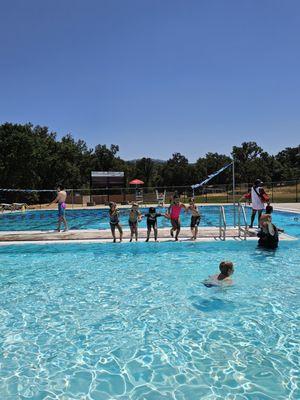 Making a splash at MY Club Summer Swim Program!