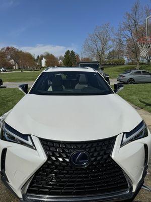 Exterior Wash on this Lexus!