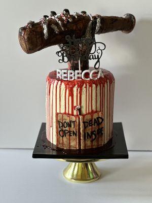 Walking Dead Theme Cake