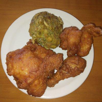 Fried Chicken Dinner