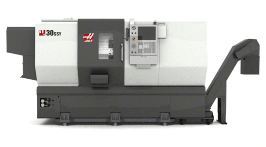 Equipped with a top of the line HAAS ST 30ssy CNC machine.