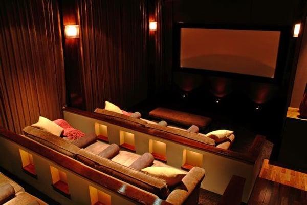 Entertaining Spaces Private Screening Room