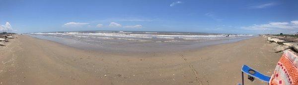 Sargent Beach across from the RV park.