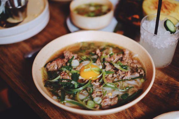 Pho Thin - Stir fried brisket pho