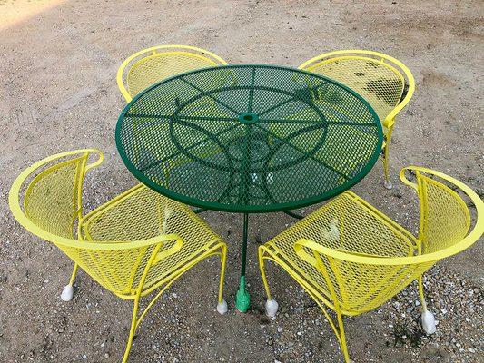 Powder Coating Patio Furniture