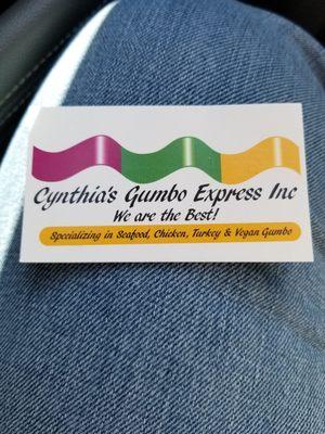 Cynthia's Gumbo Express