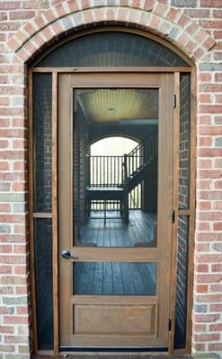 Installed screen door to complete this awesome deck.