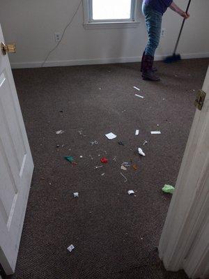 Problems with your tenants call us we can clean up the apartment for you