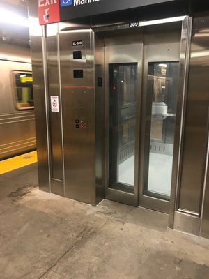 New elevator