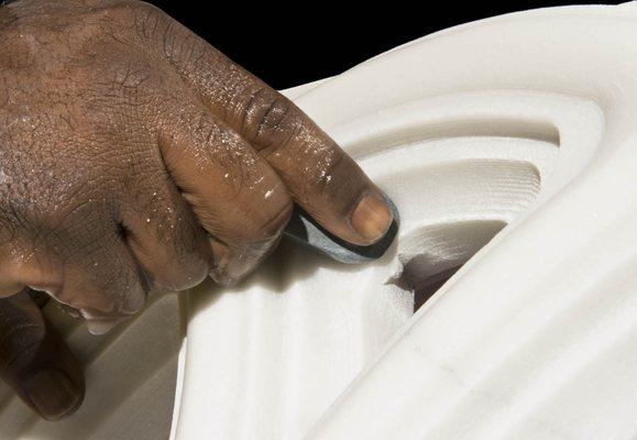 Hand-Molded Marble Fabrication