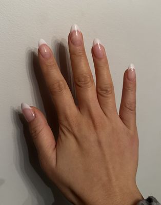 Powder French tips