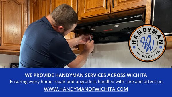 We provide handyman services across Wichita - ensuring every home repair and upgrade is handled with care and attention.