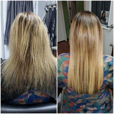 Great Lengths hair extension certified