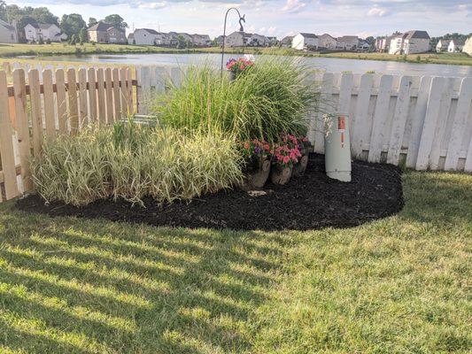 Flowerbed Mulch