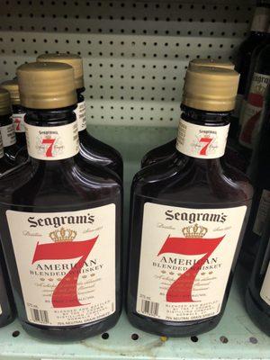 10/31/20. Halloween!! Looking to see if there's any more poison I need to add to my witches brew!! Seagram's 7. Been craving 7&7 lately!