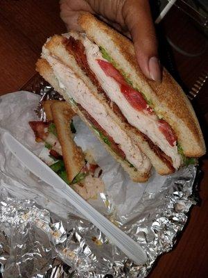 Amazing Turkey BLT!!!! Perfect!