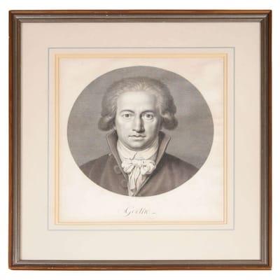 Early Goethe Portrait, Print