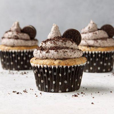 Try our Oreo Cupcake when you visit Our Sweet Cupcakes