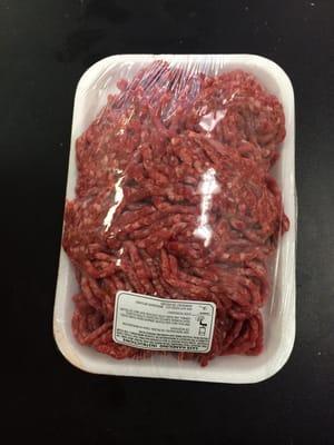 Fresh ground beef !