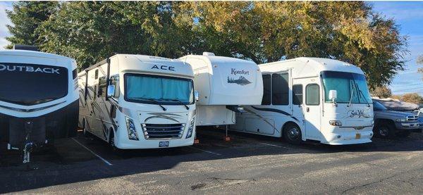 Plenty of room for your RV, trailer or vehicle!