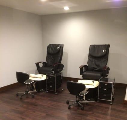 Pedicure area