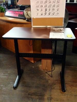 Mayline Varitask Sit and Stand height adjustable desks