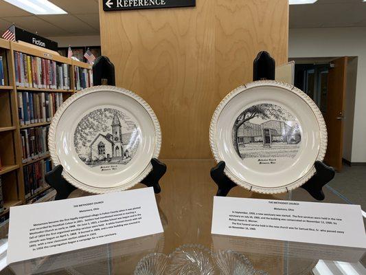 Historical society items.