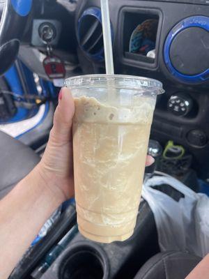 White chocolate mocha XL (blended)