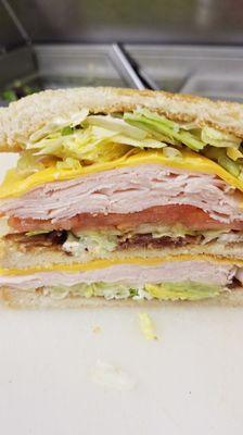 Turkey BLT w/cheddar