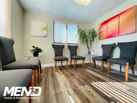 Mend Chiropractic Lobby