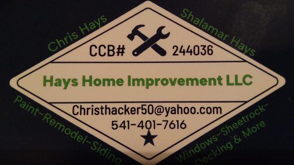 Hays Home Improvement