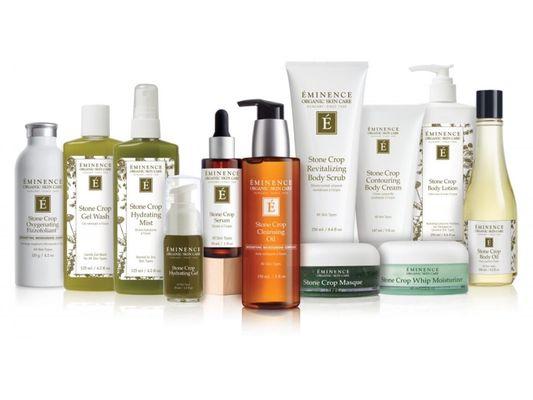 Our all organic skincare line .
Eminence Organic