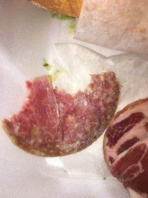 gray salami