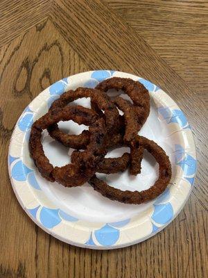 Onion rings. Yum!