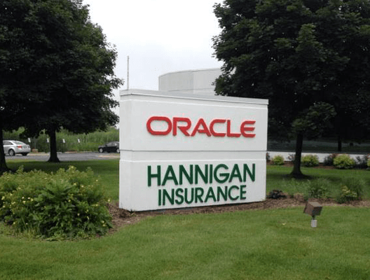 Outside Hannigan Insurance headquarters, located in Ann Arbor, MI.