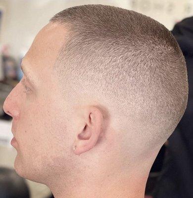 Men's skin fade