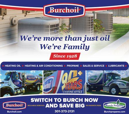 Burch... We're more than just oil