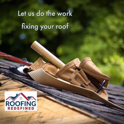 Let us repair your roof, Call Today