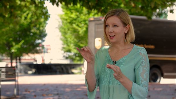 Interview before my TEDx talk downtown Asheville, NC.