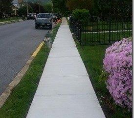 SIDEWALK INSTALL