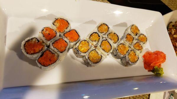 Spicy maki combo