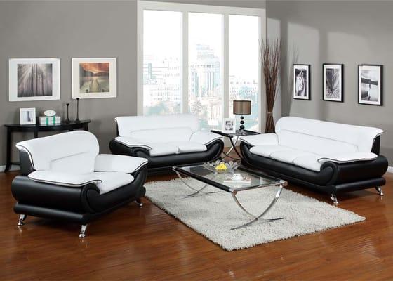 Contemporary living room set finance with progressive leasing