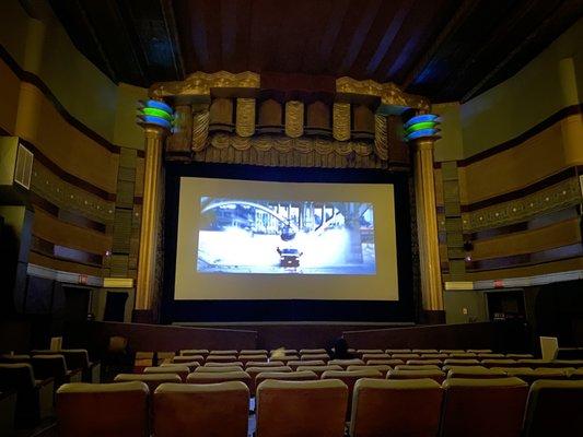 The main Roxy Movies screen #1, which is the best screen to catch films here.